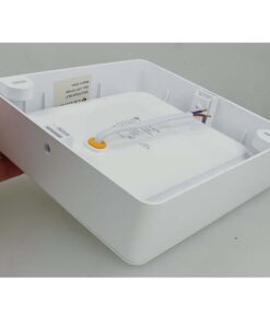 Faretto Led Da Incasso Quadrato 9W 900LM Neutro 4000K 120X120mm Montaggio 2 In 1 Da Plafone e Da Incasso