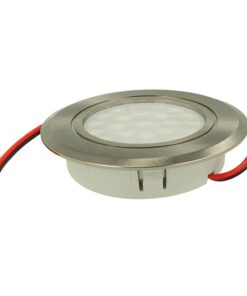 Alternative view of Mini Faretto Led Da Incasso Touch Dimmer Controllo Carcassa Nichel Satinato 3000K DC12V DC24V 3W Foro 55mm