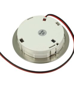 Mini Faretto Led Da Incasso Touch Dimmer Controllo Carcassa Nichel Satinato 3000K DC12V DC24V 3W Foro 55mm