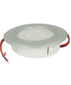 Alternative view of Mini Faretto Led Da Incasso Touch Dimmer Controllo Carcassa Argento Satinato 3000K DC12V DC24V 3W Foro 55mm