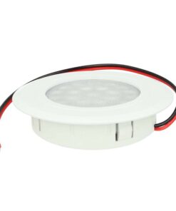 Alternative view of Mini Faretto Led Da Incasso Touch Dimmer Controllo Carcassa Bianca 4000K DC12V DC24V 3W Foro 55mm