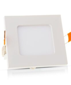 Faretto Pannello Led Da Incasso Quadrato 6W Bianco Caldo 120x120mm SKU-4863