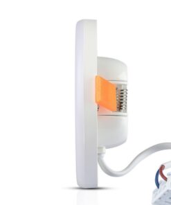 Faretto Pannello Led Da Incasso Quadrato Senza Bordo 18W Bianco Neutro Foro Adattabile Da 75mm a 150mm SKU-737