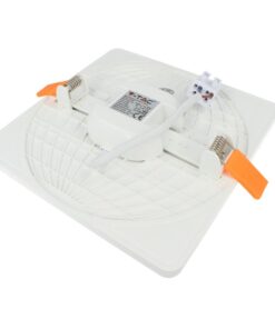 Faretto Pannello Led Da Incasso Quadrato Senza Bordo 24W Bianco Neutro Foro Adattabile Da 75mm a 200mm SKU-743