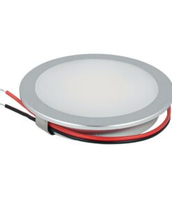 Alternative view of Mini Faretto Led Da Incasso Rotondo 5W AC/DC 12V DC 24V Bianco Caldo Foro 60mm Colore Alluminio Satinato