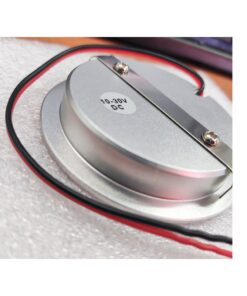 Mini Faretto Led Da Incasso Rotondo 5W AC/DC 12V DC 24V Bianco Caldo Foro 60mm Colore Alluminio Satinato