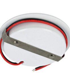 Mini Faretto Led Da Incasso Rotondo Carcassa Bianca 5W AC/DC 12V DC 24V Freddo 6000K Foro 60mm