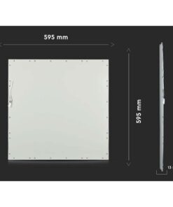 Pannello Led Da Incasso 595X595mm 45W A++ 120lm/W Bianco Neutro 4000K 5400LM SKU-62366