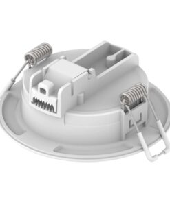 3 Faretti LED da Incasso Dimmerabili 5W 220V Rotondi Bianchi 6500K D87mm H36mm Foro 70mm IP65