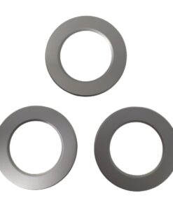 Alternative view of 3 Pezzi Coperchi Rotondi Silver Per Faretti Led FP8705W