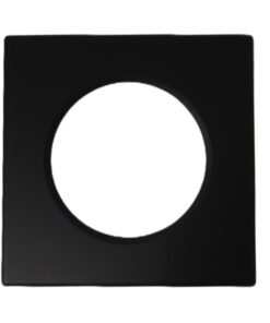 Alternative view of 3 Pezzi Coperchi Quadrati Nero Per Faretti Led FP8705W