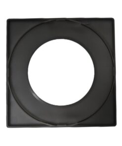 3 Pezzi Coperchi Quadrati Nero Per Faretti Led FP8705W