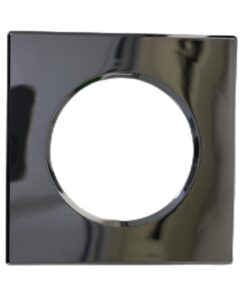 3 Pezzi Coperchi Quadrati Argento Cromato Per Faretti Led FP8705W