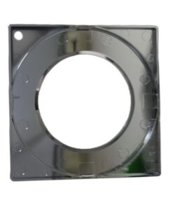 3 Pezzi Coperchi Quadrati Argento Cromato Per Faretti Led FP8705W