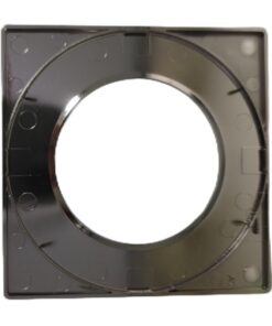 3 Pezzi Coperchi Quadrati Nichel Satinato Per Faretti Led FP8705W