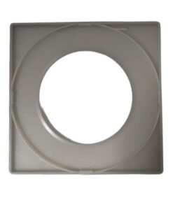 3 Pezzi Coperchi Quadrati Silver Per Faretti Led FP8705W