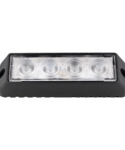 Fanale Luci Diurne A Led DRL Work Light Faro Da Lavoro 12V 24V 12W (4X3W) IP67 Bianco