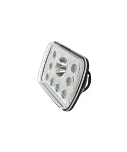 Faro Led Truck Headlight Rettangolare 7 Pollici 55W 12V 24V Per Camion Con Luci Diurne DRL Led Omologato E9