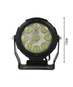 Faro Led Fanale Rotondo Spot 45W Beam 12V 24V 36V 48V 60V 9X5W Cree XTE Nuovo Design
