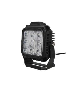 Faro Led Fanale Quadrato Flood 45W Larga 12V 24V 36V 48V 60V 9X5W Cree XTE Nuovo Design