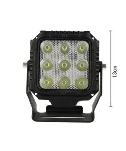 Faro Led Fanale Quadrato Spot 45W Beam 12V 24V 36V 48V 60V 9X5W Cree XTE Nuovo Design