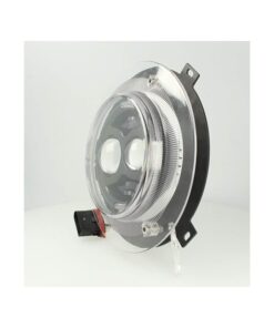 Faro Singolo Full Led Mercedes Benz AMG W463 G500 G350 G55 G63 2007-2015 75W Con Angel Eyes Anabbagliante Abbagliante