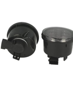 Coppia Frecce Led Anteriori Indicatore Lente Fume Per Jeep Wrangler JK 2007-2017 Arancione 12V 3W