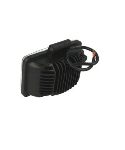 Fanale Rettangolare 24W Doppia Luminosita Hi Low Led Work Light Spot Lente Ingrandimento 4D Faro Da Lavoro 9V-60V IP67 Bianco