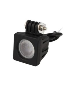 Fanale Quadrato Luci Diurne A Led Work Light Faro Da Lavoro 12V 24V Cob 10W Cree IP67 Bianco