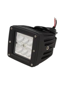 Fanale Luci Diurne A Led DRL Work Light Faro Da Lavoro Quadrato 12V 24V 24W (6X4W) IP67 Bianco