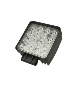 Faro Led Supplementare Profondita 12V 24V 36V 48V 60V 48W Quadrato Super Luminoso Angolo Stretto