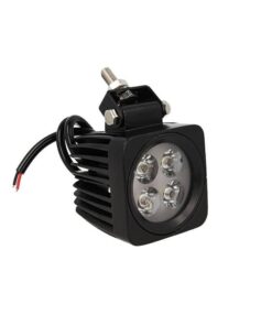 Fanale Quadrato Luci Diurne A Led Work Light Faro Da Lavoro 12V 24V 12W (4X3W) IP67 Bianco