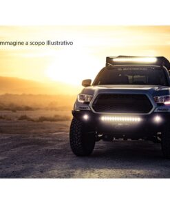 Barra Led Fuoristrada Slim 30W 12V 24V 10'' 26cm Con Daylight Luce Diurne IP67 E9 Fila Unica Faro Led Trattore