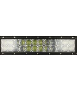 Barra Led 72W 341mm 9V-60V Doppia Fila 24X3W Lente Combo IP67 Per Fuoristrada Jeep SUV Camper