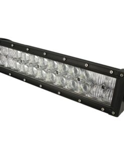 Barra Led 72W 341mm 9V-60V Doppia Fila 24X3W Lente Combo IP67 Per Fuoristrada Jeep SUV Camper