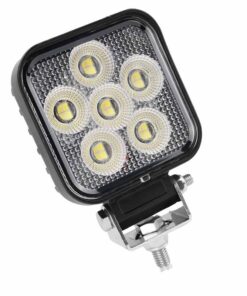 Faro Led da Lavoro Led Work Light Lampada Supplementare Quadrato 3'' 24W 2400LM 12V 24V IP67 6000K