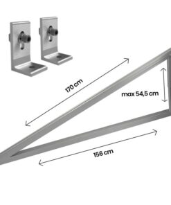 Kit Supporto triangolare con angolo regolabile 10°-15° Per VT-450 VT-545 SKU-11387