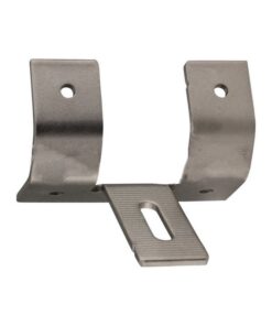 Alternative view of Staffe di Acciaio per Fissaggio Pannelli Solari Fotovoltaici su Lamiera Grecata per Posa Verticale (Confezione 5 Pezzi) SKU-11585