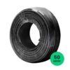 Cavo Solare Fotovoltaico 6 mmq Unipolare Colore Nero per Collegamento Professionale Pannelli Solari Fotovoltaici (Bobina 50 Metri) SKU-11822