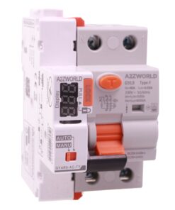 RCCB Interruttore Differenziale Puro WIFI Con Riarmo Automatico Tipo F 1P+N 3M 6000A 30mA AC 230V IP20 IEC61008-1 GYL9, Disponibili 16A 25A 32A 40A 63A (40A)