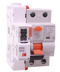 RCCB Interruttore Differenziale Puro WIFI Con Riarmo Automatico Tipo F 1P+N 3M 6000A 300mA AC 230V IP20 IEC61008-1 GYL9, Disponibili 16A 25A 32A 40A 63A (16A)