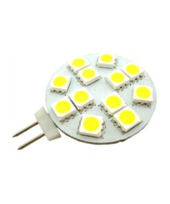 Lampada LED G4 Bispina 10V-30V Bianco Caldo Per Camper Casa Camion 12V e 24V