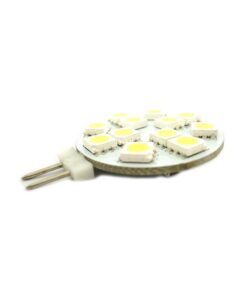 Lampada LED G4 Bispina 10V-30V Bianco Caldo Per Camper Casa Camion 12V e 24V