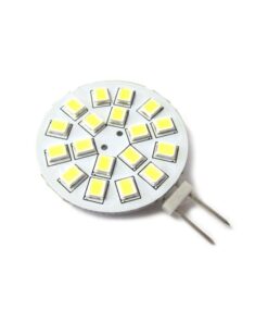Lampadina LED G4 Bispina DC AC 3W 12V e 24V Bianco Neutro Naturale 18 SMD 2835 10V-30V