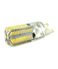 Lampada LED G9 220V 3,5W Bianco Neutro 360 Gradi Con Silicone Diametro Solo 16 mm 64 SMD 3014