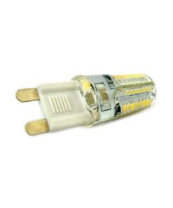 Lampada LED G9 220V 3,5W Bianco Neutro 360 Gradi Con Silicone Diametro Solo 16 mm 64 SMD 3014