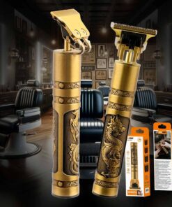 Tagliacapelli Wireless con Ricarica Rapida Rasoio Silenzioso Leggera con 4 Pettini di Guida e Kit Pulizia Incluso 3 Ore di Autonomia 5W Modello Drago