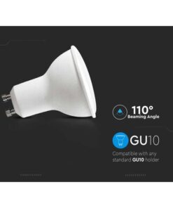Alternative view of 6 PZ Lampada Led GU10 5W 220V 110 Gradi Bianco Neutro 4000K Diffusore Opale SKU-212740