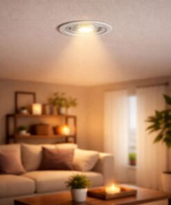 Lampada Led GU10 10W 1300LM Angolo Stretto 38 Gradi Bianco Caldo 3000K 220V D50X58mm