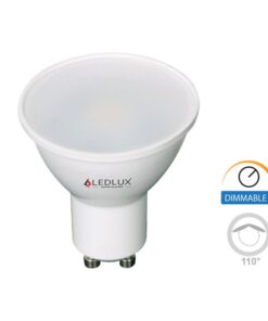 Set 3 Lampadine LED GU10 Dimmerabili TRIAC 7W 570lm 220V, 3000K/4000K/6500K (Bianco Neutro 4000K)